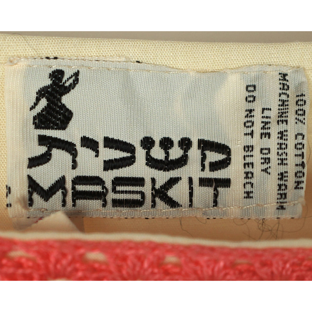 Vintage 1960s Maskit Israel Cotton Dress