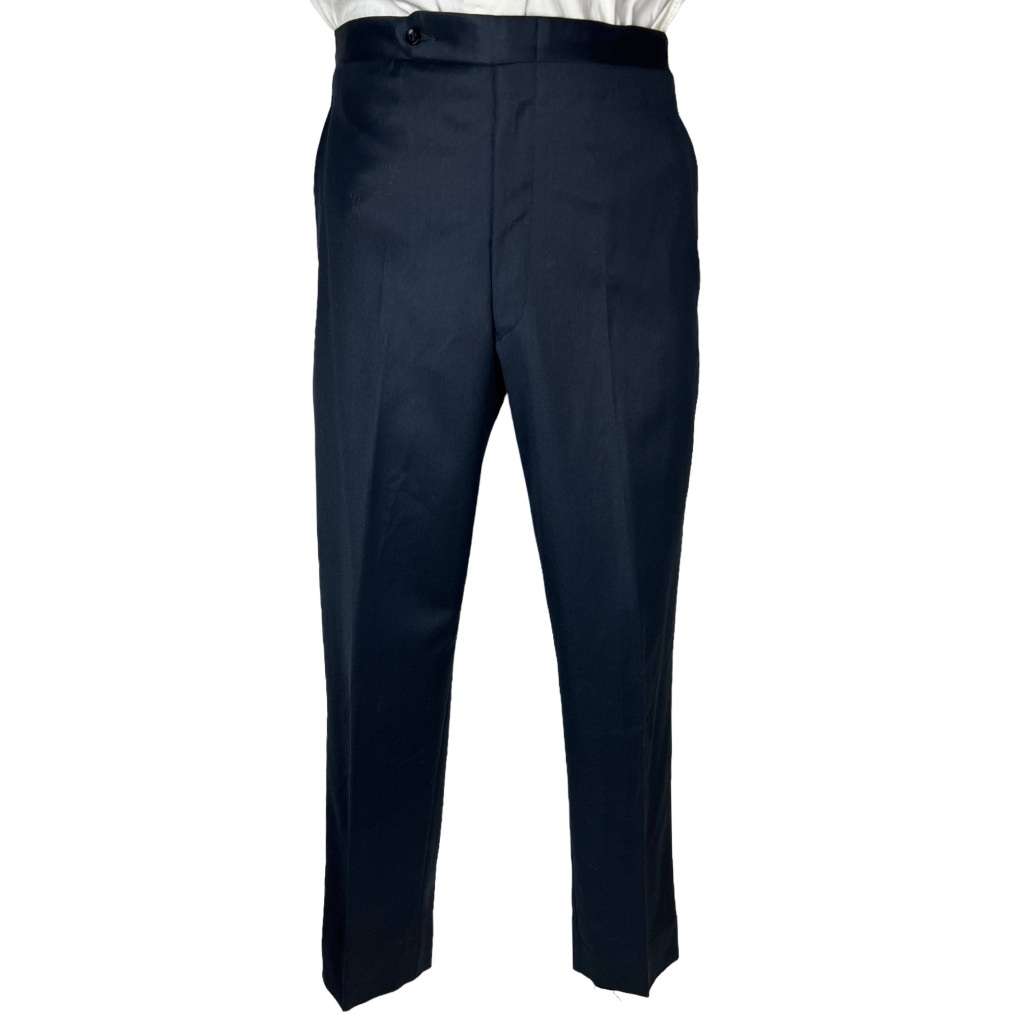 Vintage Mens 1960s British Invasion Suit Blue Shiny Wool M