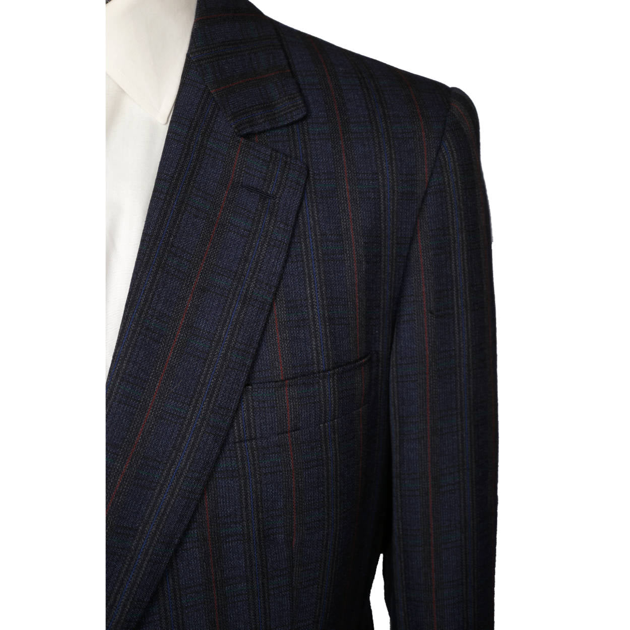 Vintage Max Evzeline Paris Tailor Haute Couture Suit Jacket Mens Size M - Poppy's Vintage Clothing