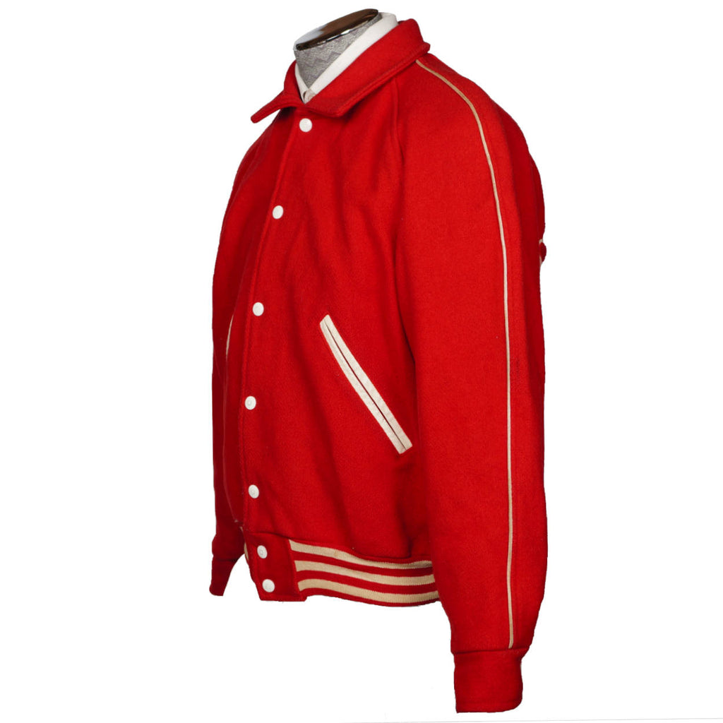 Vintage McGill University Engineering School Jacket 1950s 60s Letterman Style M - Poppy's Vintage Clothing