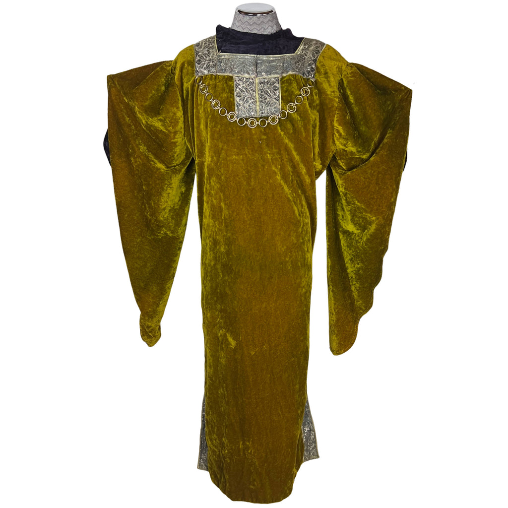 Vintage Henry VIII Costume Renaissance King Royalty Mens Lrg