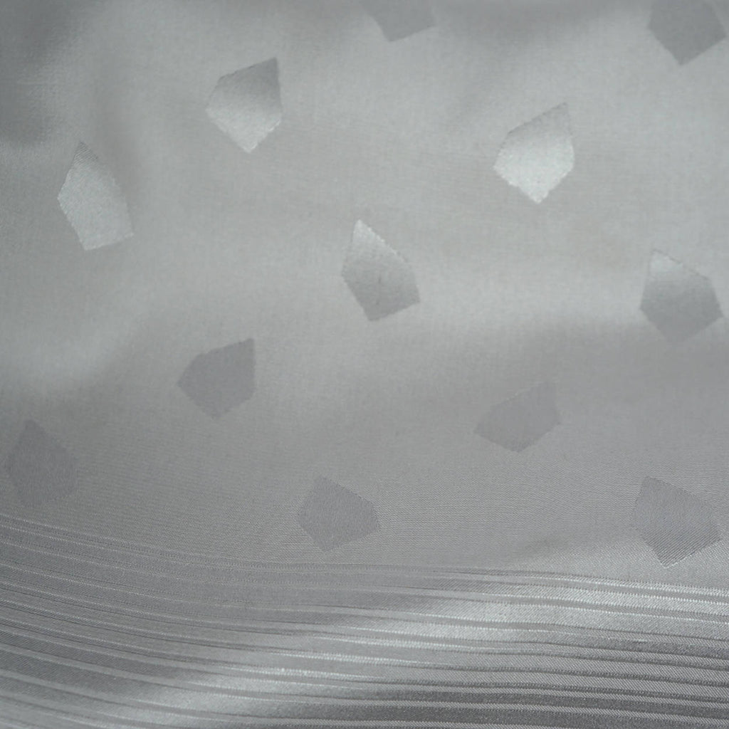 Vintage 1930s 40s Mens Silk Scarf Grey Square Foulard 34.5” - Poppy's Vintage Clothing