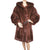 Vintage Faux Fur Coat Michel Alexis Paris 1980s Design Ladies Size M L - Poppy's Vintage Clothing