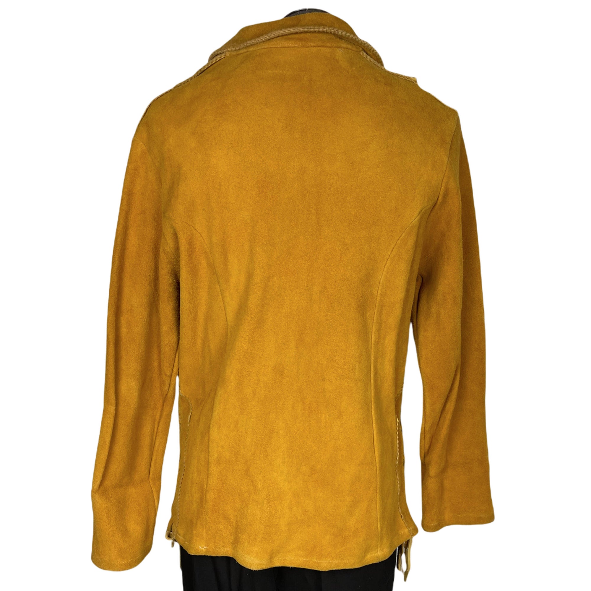 Vintage Micmac Shirt Deerskin Leather Mi’kmaq Newfoundland