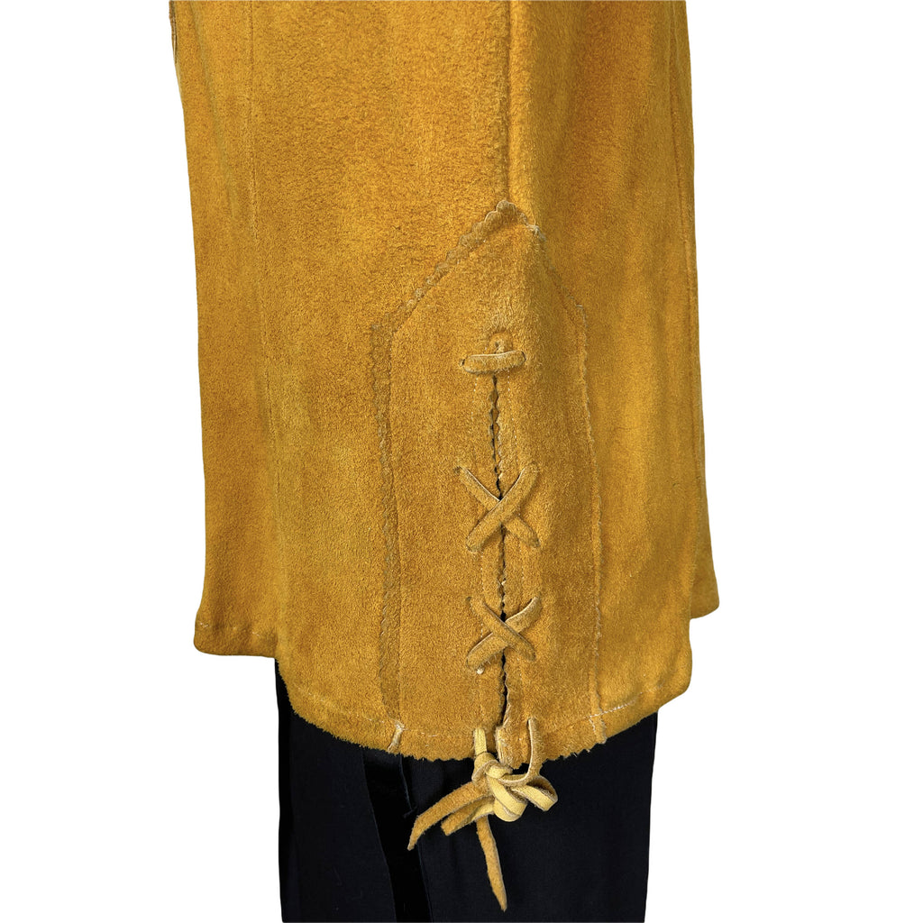 Vintage Micmac Shirt Deerskin Leather Mi’kmaq Newfoundland