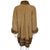 Vintage Ladies Wool Coat with Mink Trim Custom Made Size M L