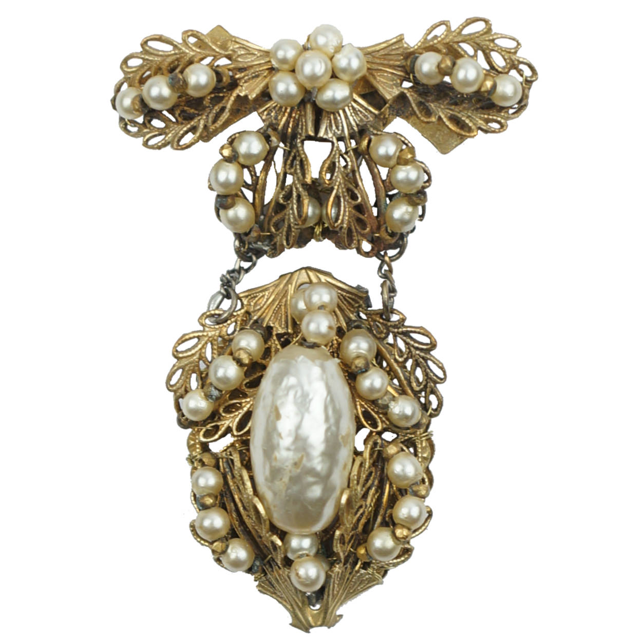 Baroque Brooch Pearls, Women Brooch Jewelry