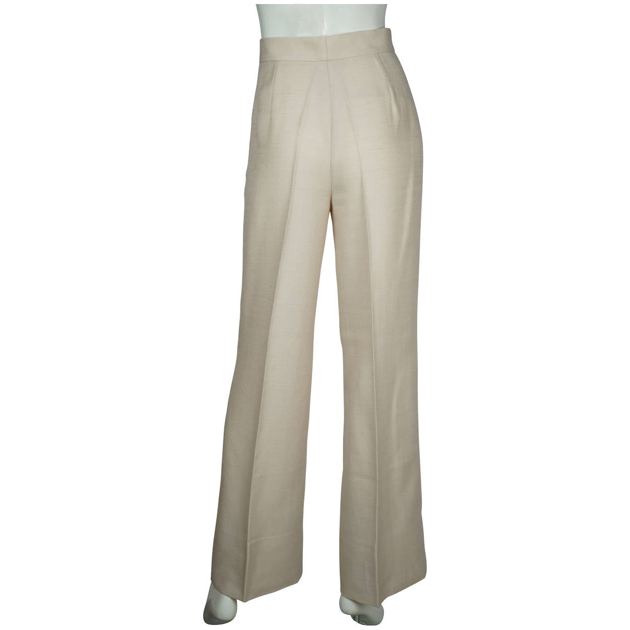 Vintage 1970s Miss Dior Pants NWOT Wide Leg Made in France Unused Size M - Poppy's Vintage Clothing