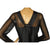 Vintage 1950s Black Silk Cocktail Dress Miss KK Toronto A Size Not An Age Size L - Poppy's Vintage Clothing