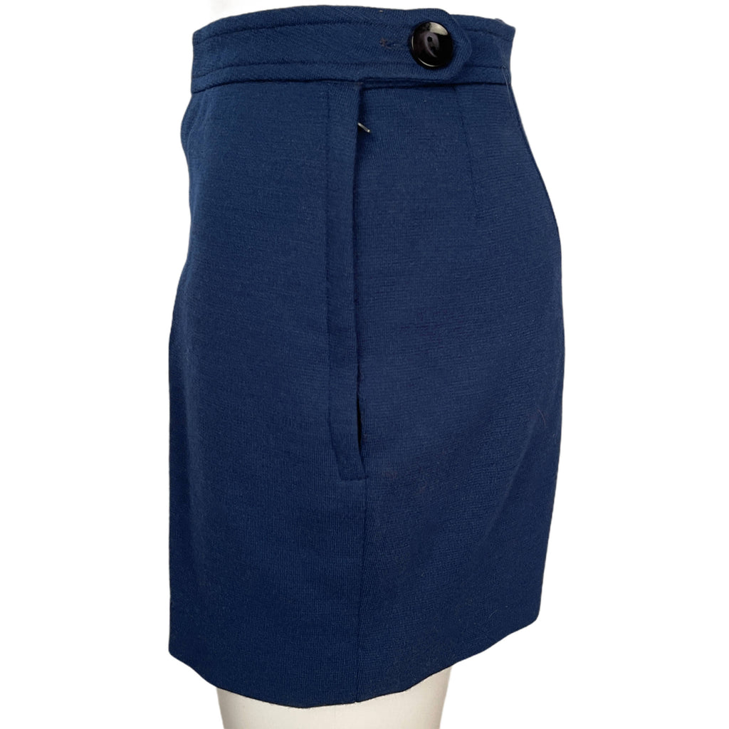 Vintage 1960s 70s Dress And Hot Pants Miss Style Size M