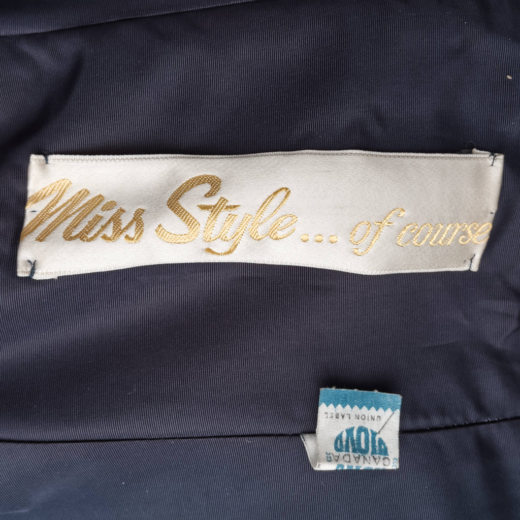 Vintage 1960s 70s Dress And Hot Pants Miss Style Size M
