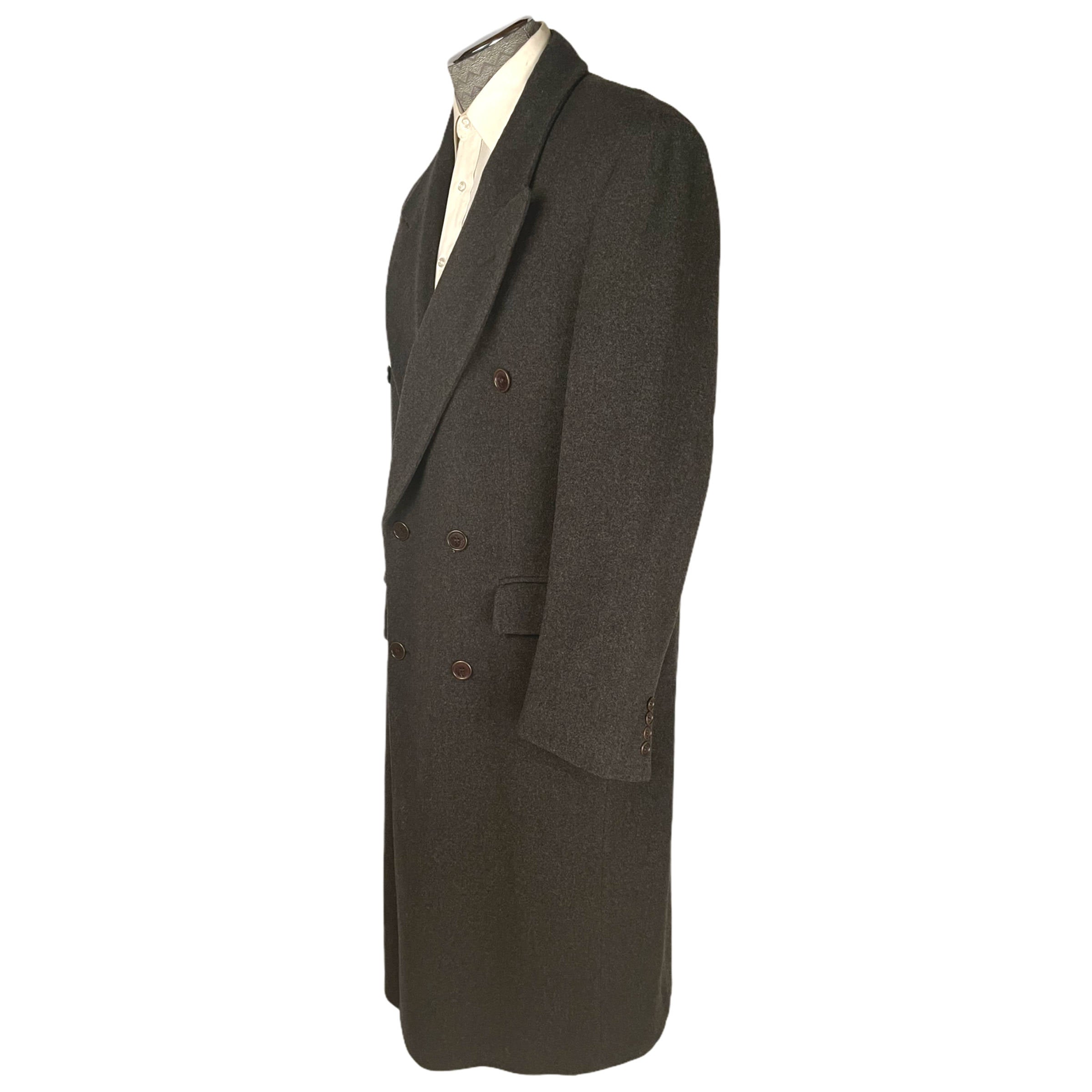 Vintage Example by Missoni Overcoat Mens Wool Coat Size L T