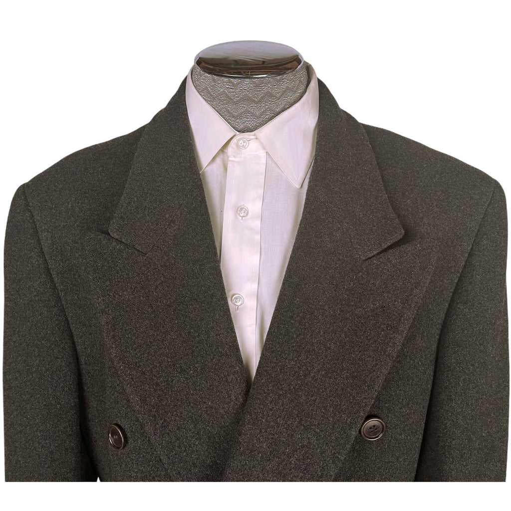 Vintage Example by Missoni Overcoat Mens Wool Coat Size L T