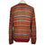 Vintage Missoni Mens Knit Pullover Sweater Multicolour Stripe Size L Tall - Poppy's Vintage Clothing