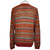 Vintage Missoni Mens Knit Pullover Sweater Multicolour Stripe Size L Tall - Poppy's Vintage Clothing