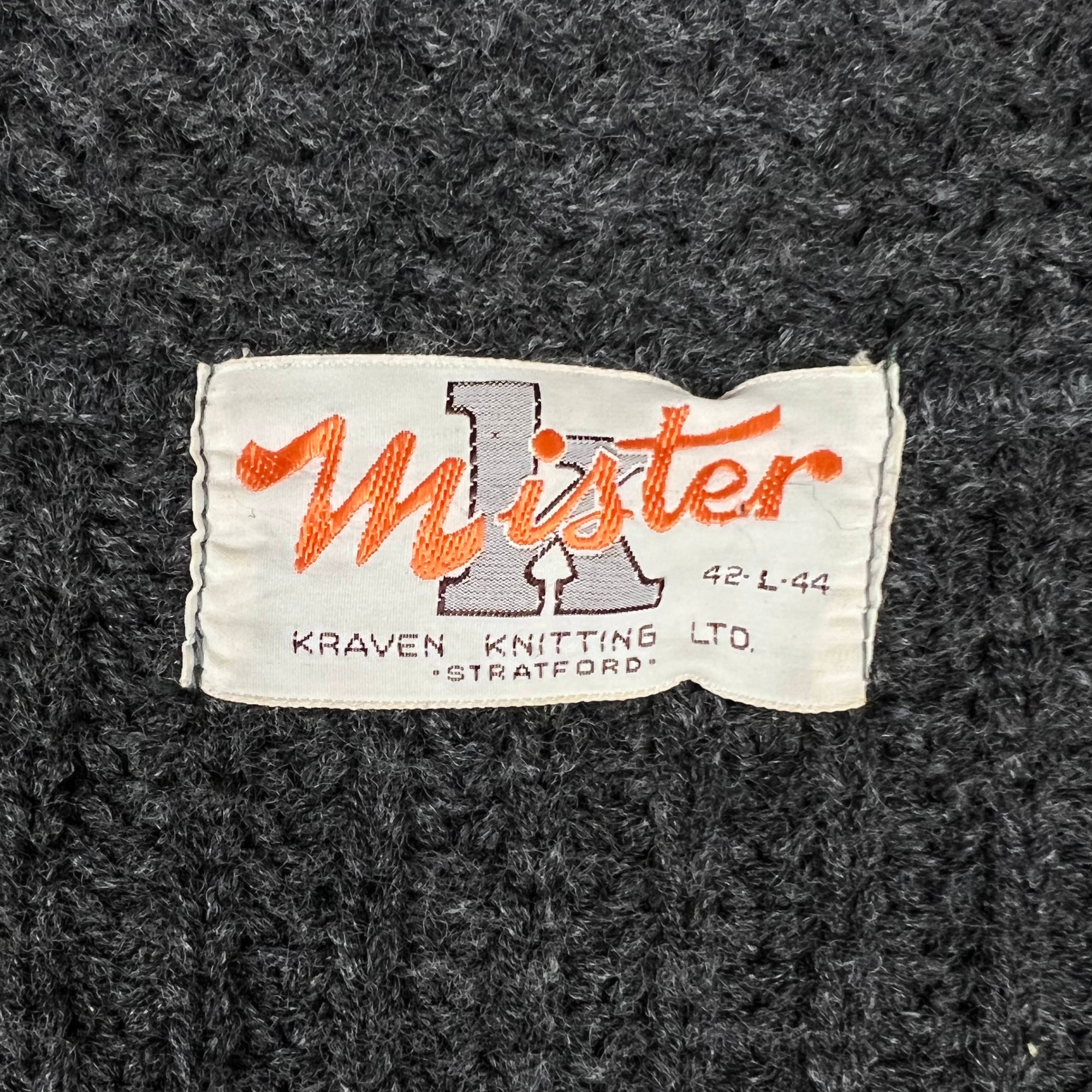Vintage Cowichan 1960s Sweater Jacket Mens Size L 