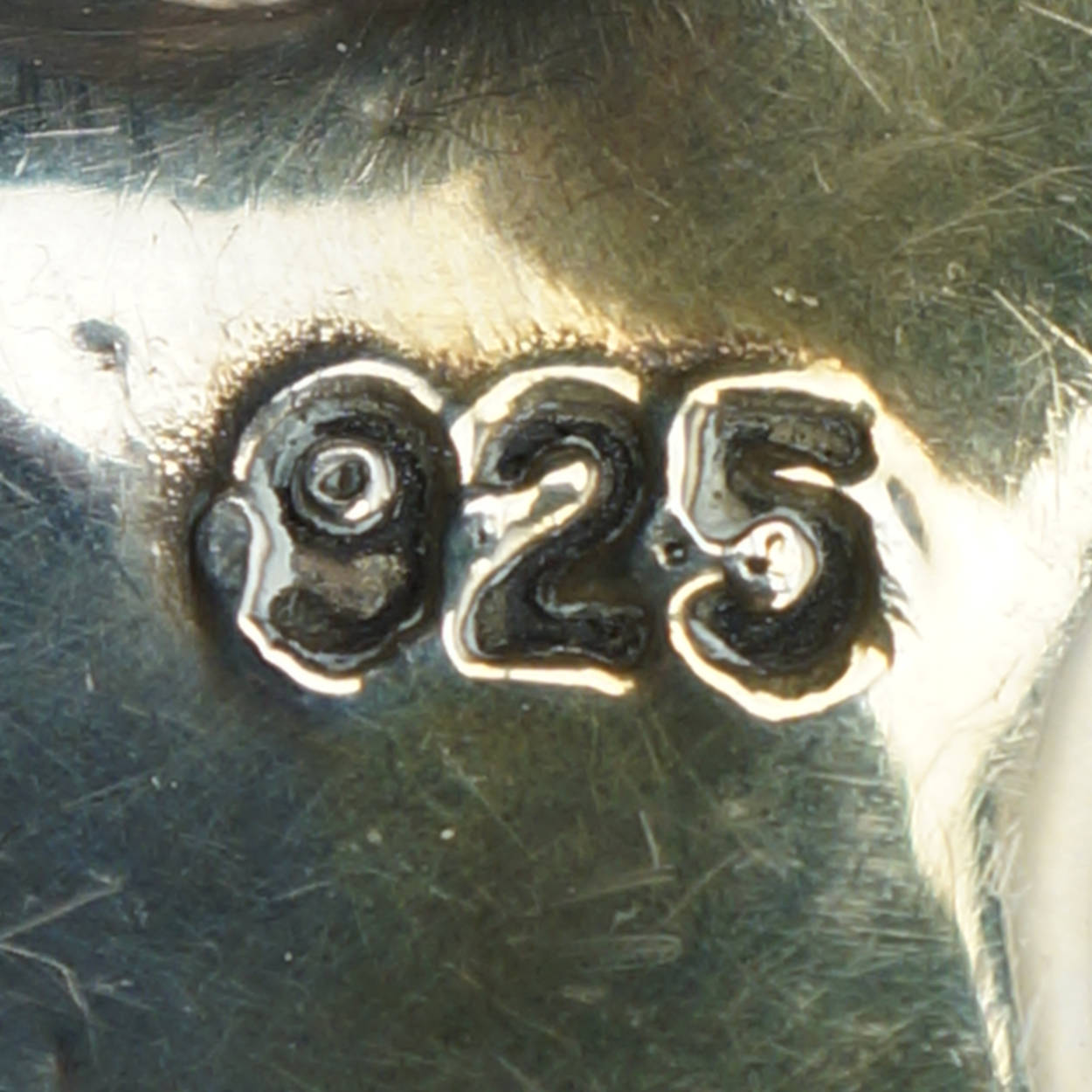 Vintage Pendant Modernist Brooch Sterling Silver Abstract - Poppy's Vintage Clothing