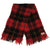 Vintage 60s Scottish Mohair Wool Plaid Scarf Made in Scotland 48” by 12” - Poppy's Vintage Clothing