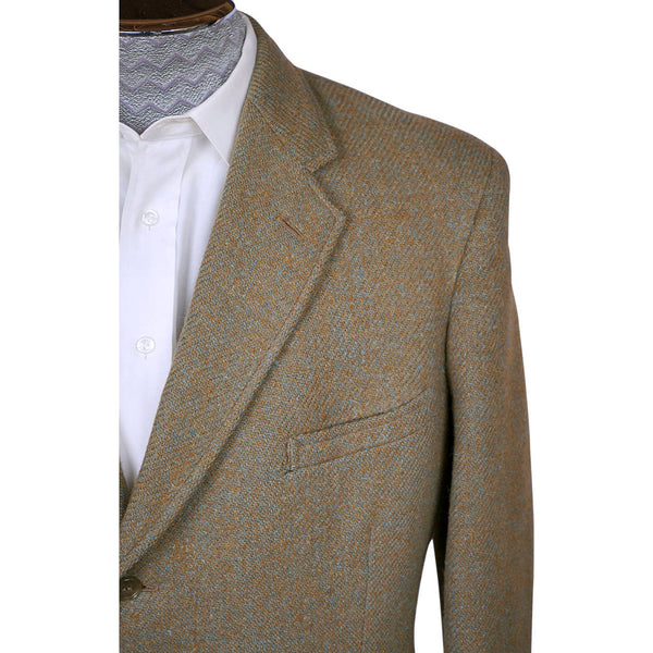 Vintage Harris Tweed Mens Jacket Montague Burton 1950s Tailored 