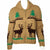 Vintage 1950s Wool Cowichan Ski Sweater Reindeer Mary Maxim Pattern 400 - Poppy's Vintage Clothing
