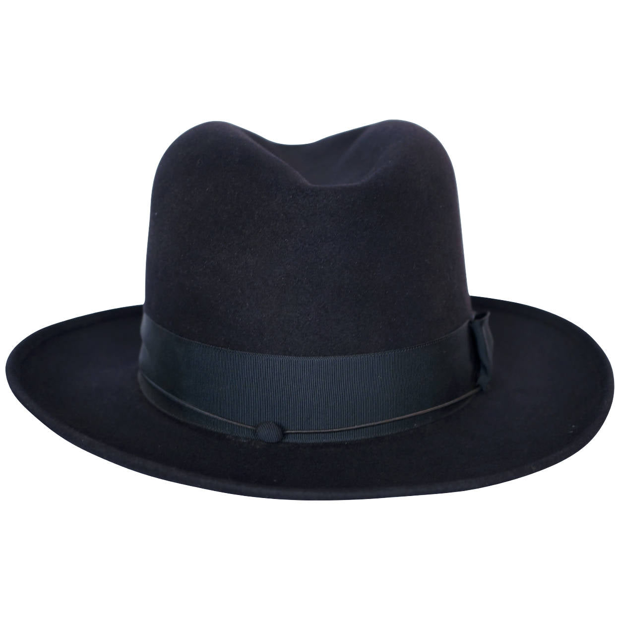 Vintage 1930s Mens Homburg Fedora Hat Morgan Imperial Canada Size M - Poppy's Vintage Clothing