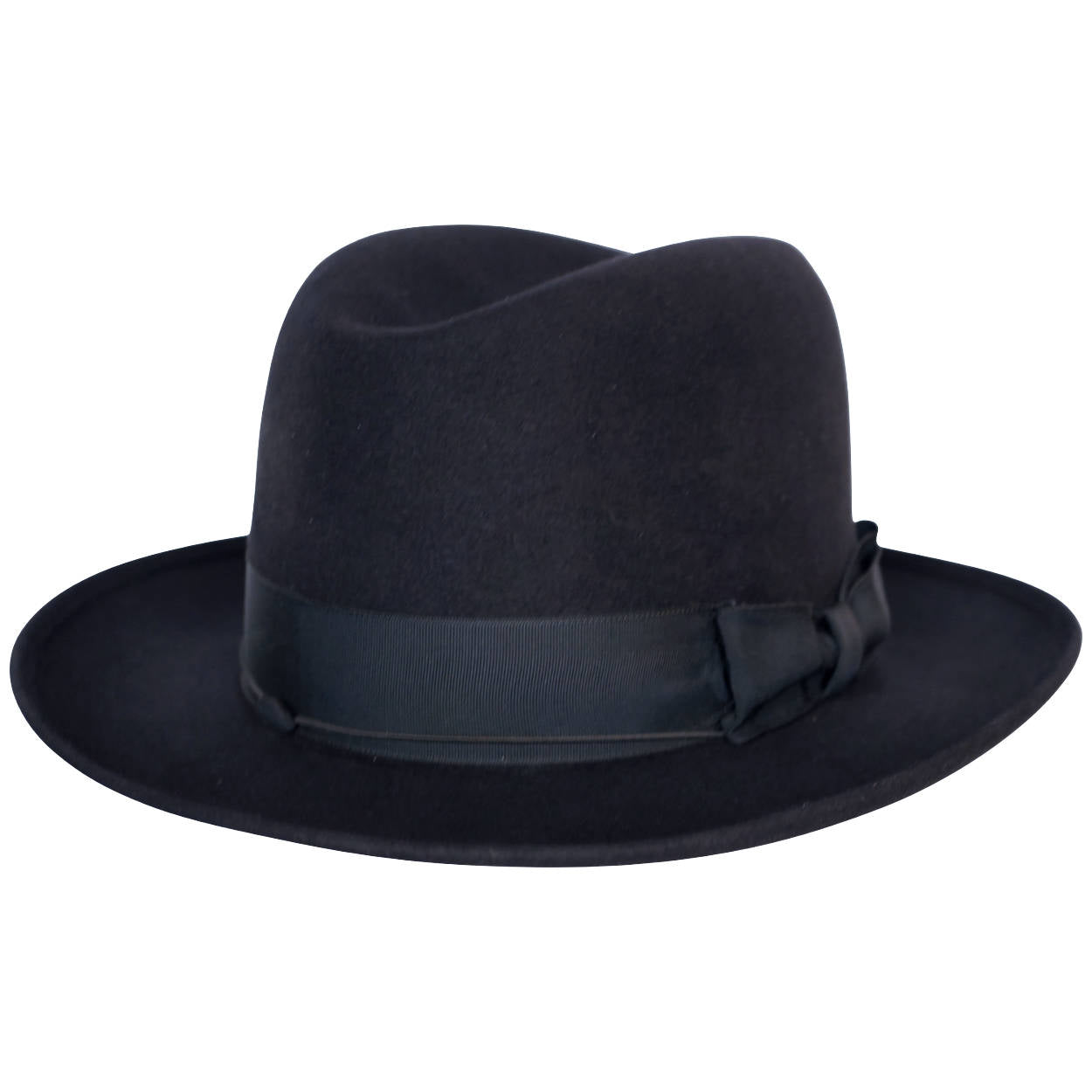 Vintage 1930s Mens Homburg Fedora Hat Morgan Imperial Canada Size M - Poppy's Vintage Clothing