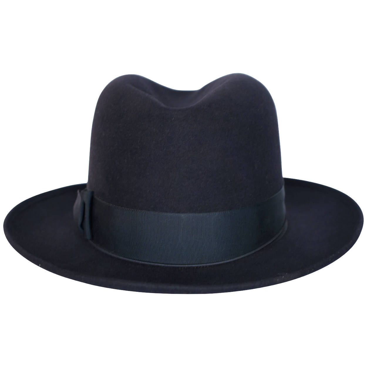 Vintage 1930s Mens Homburg Fedora Hat Morgan Imperial Canada Size M - Poppy's Vintage Clothing