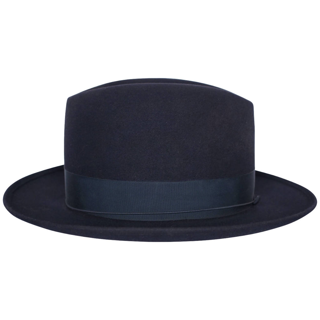 Vintage 1930s Mens Homburg Fedora Hat Morgan Imperial Canada Size M - Poppy's Vintage Clothing
