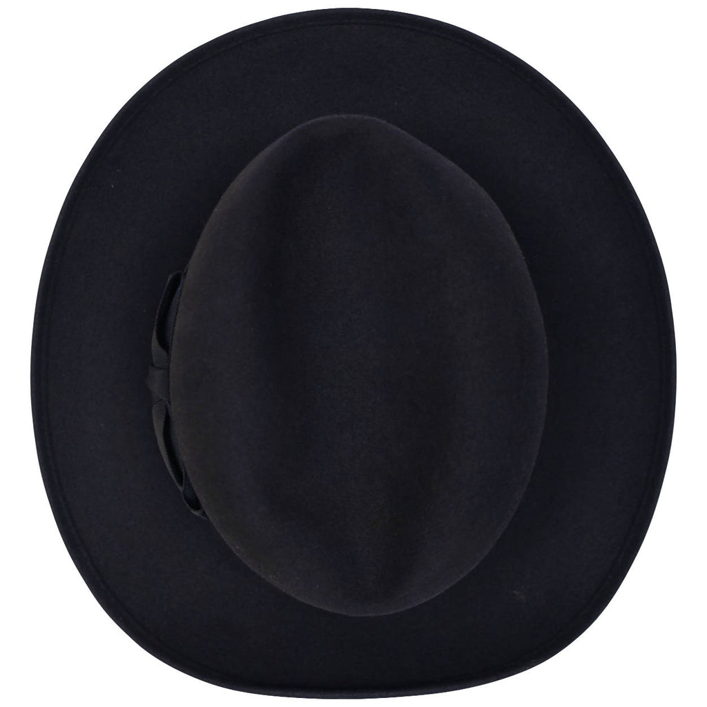 Vintage 1930s Mens Homburg Fedora Hat Morgan Imperial Canada Size M - Poppy's Vintage Clothing