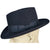 Vintage 1930s Mens Homburg Fedora Hat Morgan Imperial Canada Size M - Poppy's Vintage Clothing