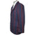60s Vintage Mens Wool Jacket Striped Blazer Size M - Poppy's Vintage Clothing