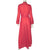Vintage 1950s Morsam Dressing Gown Pink Lightweight Seersucker Ladies Size L - Poppy's Vintage Clothing