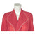 Vintage 1950s Morsam Dressing Gown Pink Lightweight Seersucker Ladies Size L - Poppy's Vintage Clothing