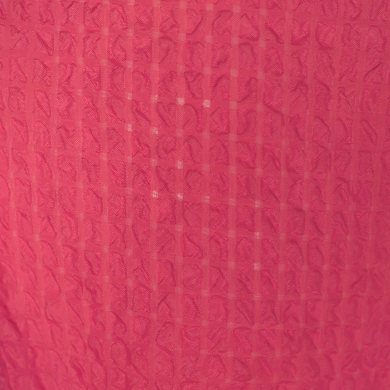 Vintage 1950s Morsam Dressing Gown Pink Lightweight Seersucker Ladies Size L - Poppy's Vintage Clothing