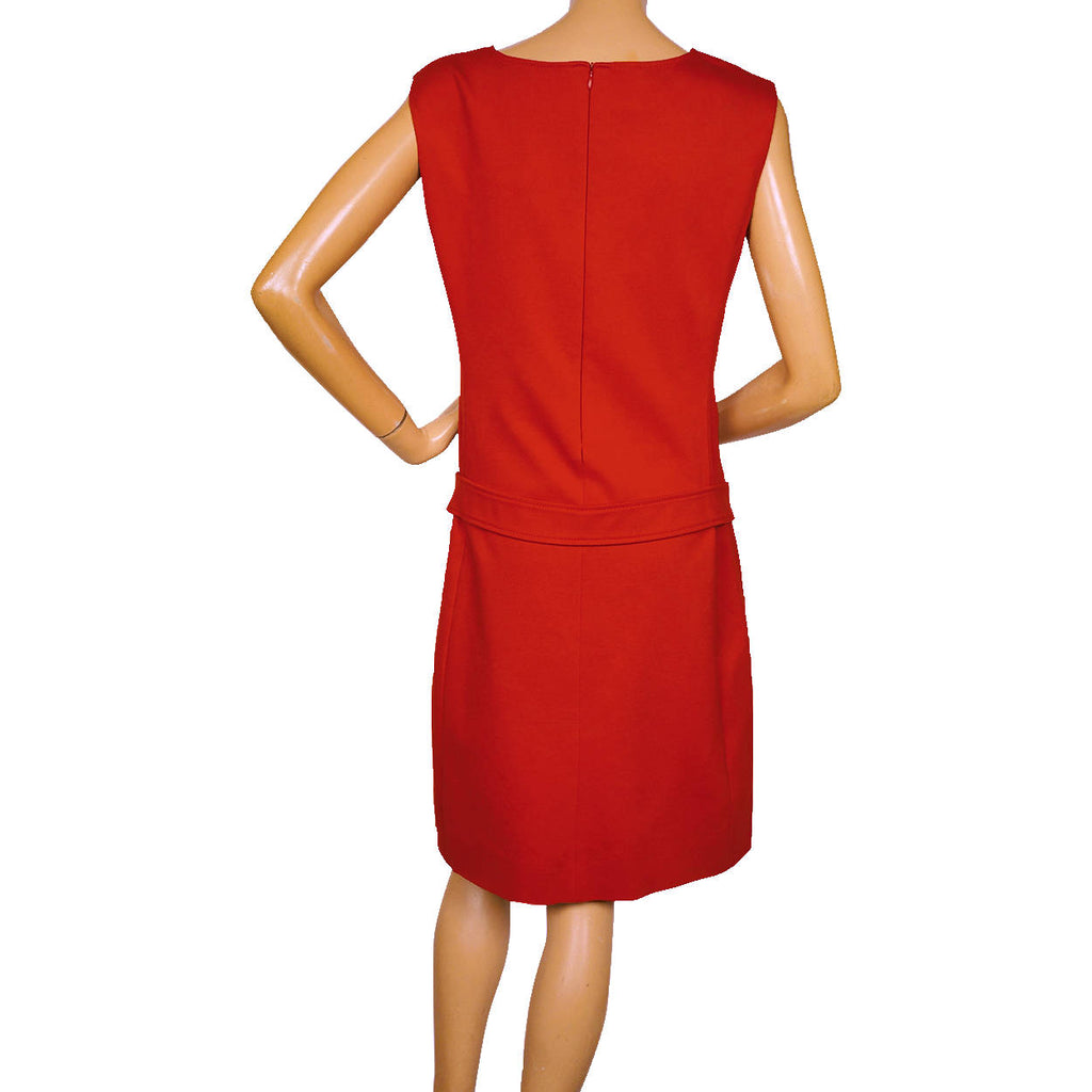 Vintage 1990s Moschino Cheap and Chic Red Dress Size Medium 8 - Poppy's Vintage Clothing