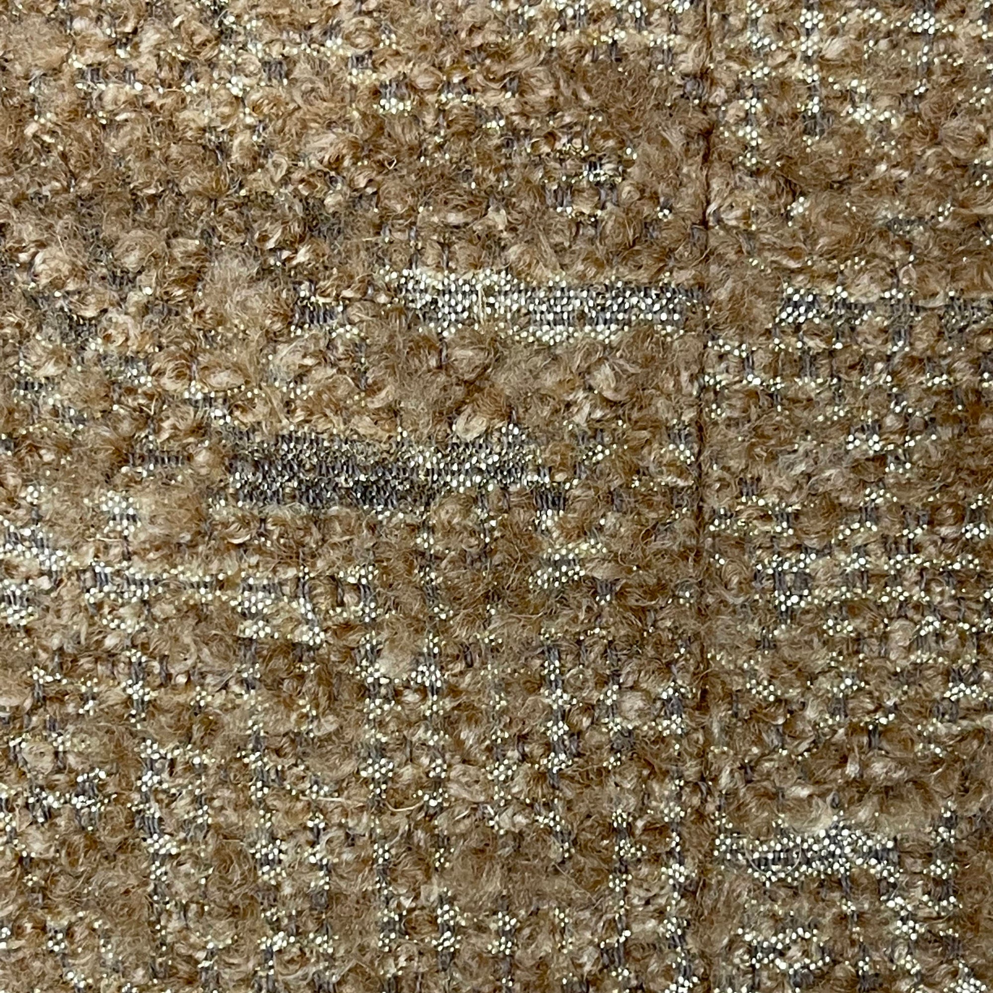 Moschino Cheap and Chic Brown & Gold Jacket Size M 8