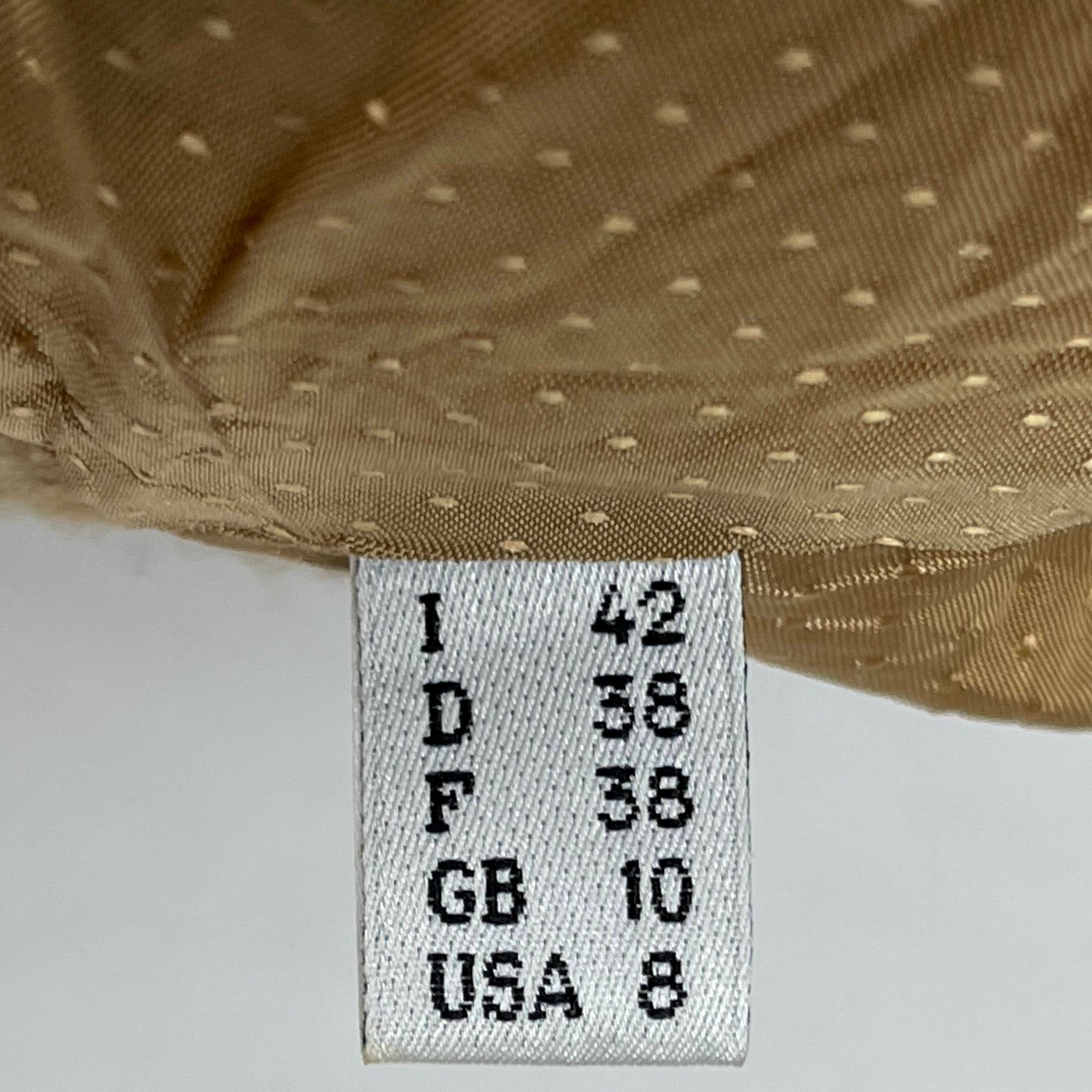 Moschino Cheap and Chic Brown & Gold Jacket Size M 8