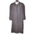 Vintage 1980s Moschino Mens Coat Wool Italian Trench Style Overcoat Size XL Long - Poppy's Vintage Clothing