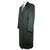 Vintage 1980s Mens Cashmere Overcoat Mr Mann Toronto Black Coat - 1987 - Size M L - Poppy's Vintage Clothing