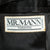Vintage 1980s Mens Cashmere Overcoat Mr Mann Toronto Black Coat - 1987 - Size M L - Poppy's Vintage Clothing