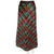 1960s Vintage Colour Block Skirt Multicolour Metallic Foil