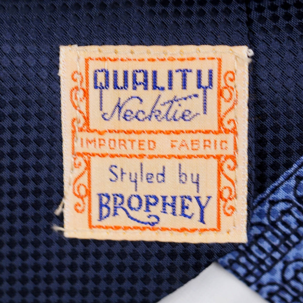 Vintage Unused Ties 1930s 40s Neckties by W A Brophey in Original Box - Poppy's Vintage Clothing