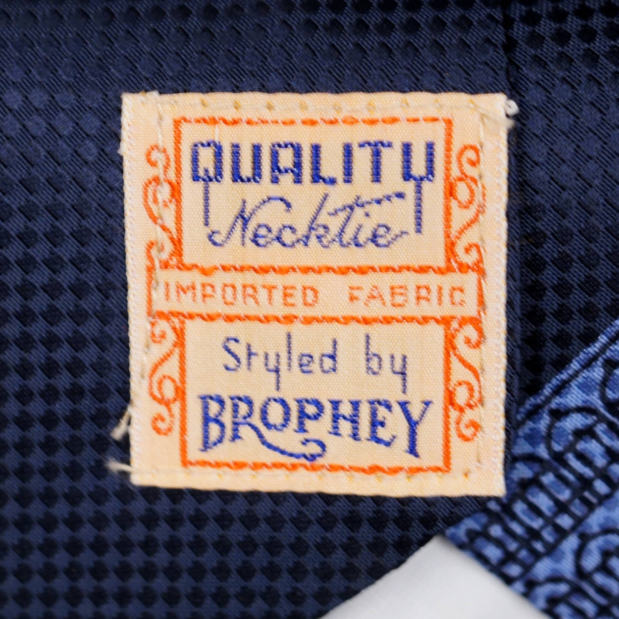 Vintage Unused Ties 1930s 40s Neckties by W A Brophey in Original Box - Poppy's Vintage Clothing