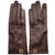 Vintage Loewe 1846 Brown Leather Gloves Unused Ladies Size 7.5 Spanish - Poppy's Vintage Clothing