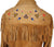 Vintage 1950s Native Indian Fringed Suede Leather Jacket - M - Poppy's Vintage Clothing