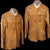 Vintage 1950s Native Indian Fringed Suede Leather Jacket - M - Poppy's Vintage Clothing