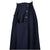 Vintage 1980s Full Skirt Blue Wool Holt Renfrew Canada 27” W - Poppy's Vintage Clothing