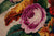 Antique Needlepoint Pillow or Cushion Cover Roses Floral Flower Bouquet - Poppy's Vintage Clothing