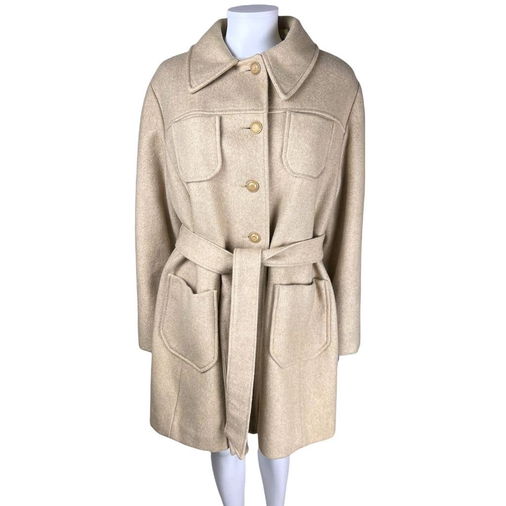 Vintage 1960s Wool Coat by Niccolini Mona Lisa Ladies Size L