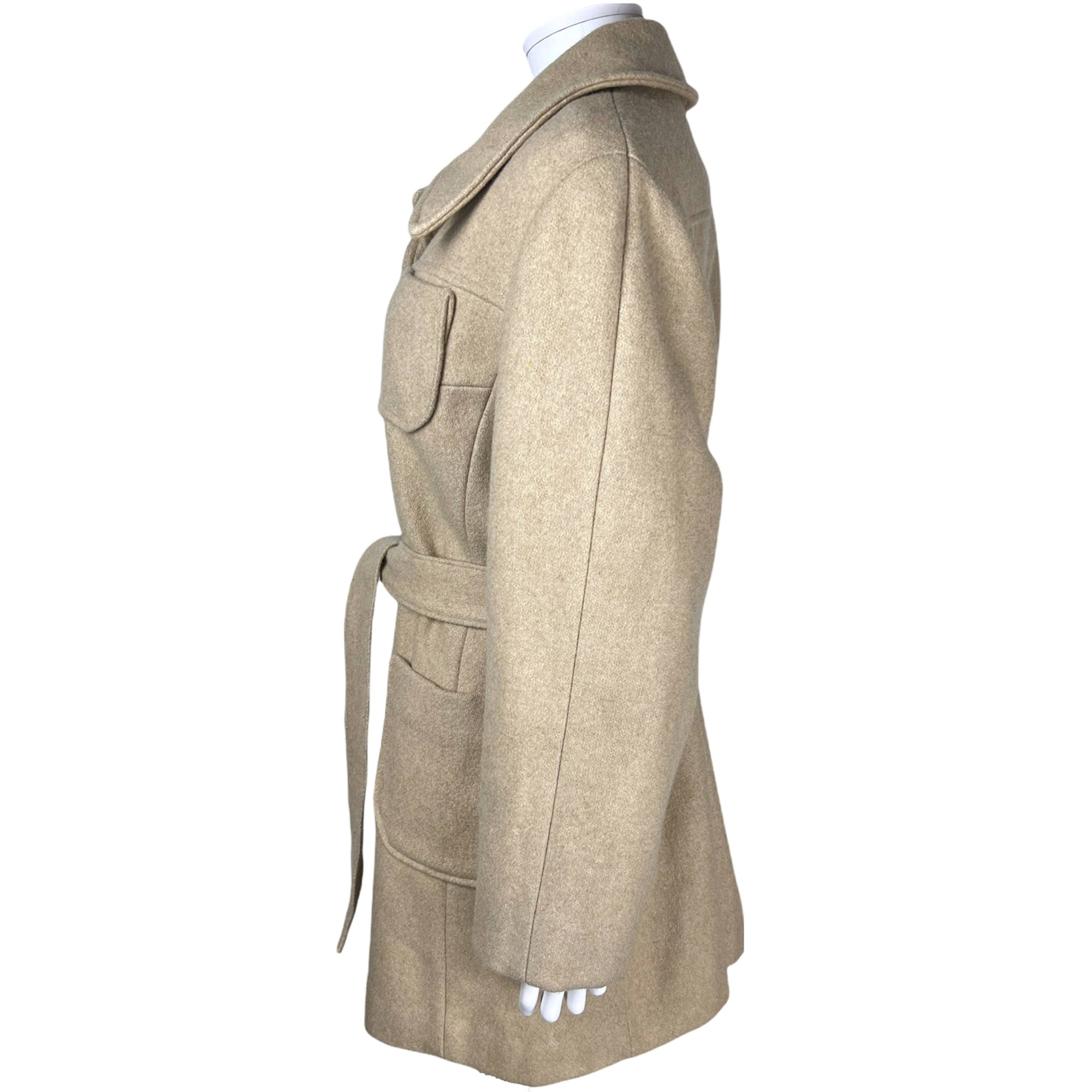 Vintage 1960s Wool Coat by Niccolini Mona Lisa Ladies Size L